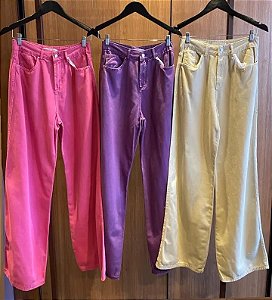 Calça Wide Leg Collor