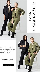 Calça Pantacourt Bolsos