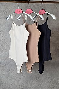 Body Alças Bella Poliamida