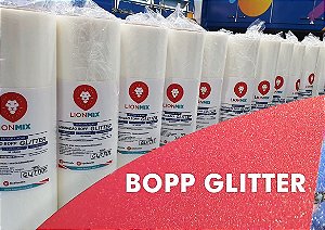 LAMINAÇÃO BOPP GLITTER 320mmx20M -  92 MICRAS