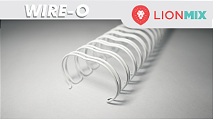 WIRE-O 3/4 - 22 Anéis BRANCO CX c/50