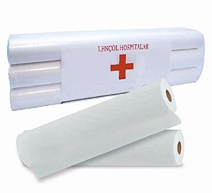 Lençol Hospitalar 50x50cm Caixa com 6 Unidades