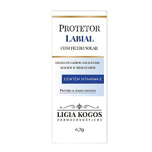 Protetor Labial com filtro solar FPS 15 Ligia Kogos 4,7g