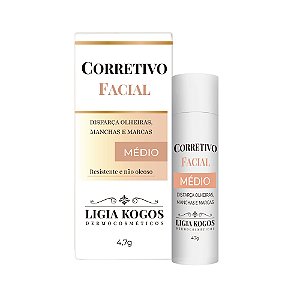 Corretivo Facial Bastão Médio Ligia Kogos