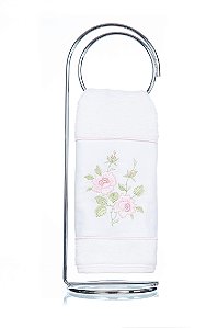 Toalha de Lavabo Bordado Alana Super Luxo