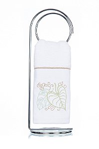 Toalha de Lavabo Bordado Costela de Adão Super Luxo