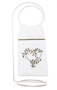 Toalha de Lavabo Bordado Lawi Super Luxo