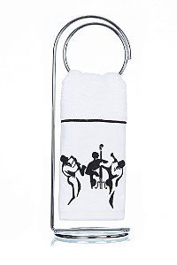 Toalha de Lavabo Bordado Banda Super Luxo