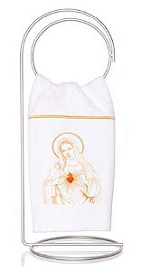 Toalha de Lavabo Bordado Maria Super Luxo