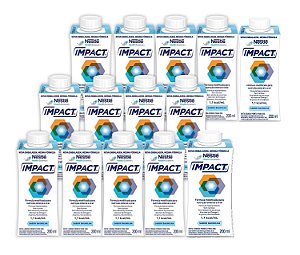 Impact Baunilha 200ml - Nestlé - kit promocional com 14 unidades