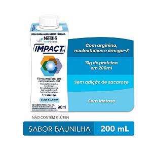 Impact Baunilha 200ml - Nestlé