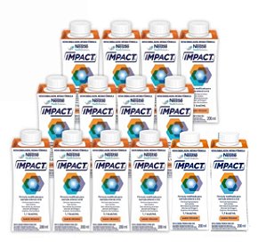 Impact Pêssego 200ml - Nestlé Kit Promocional com 14 unidades
