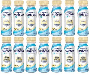 Nutren 1.5 Baunilha 200ml - Nestlé - Kit Promocional com 14 unidades