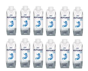 Peptamen 1.5 Cal Sem Sabor 250ml - Nestlé - Kit Promocional com 12 unidades