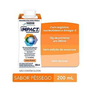 Impact Pêssego 200ml - Nestlé
