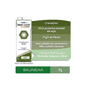 Isosource Soya Fiber Baunilha 1000ml