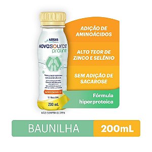 Novasource Proline Baunilha 200ml - Nestlé