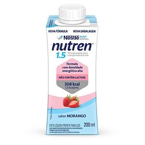 Nutren 1.5 Morango 200 ml - Nestlé