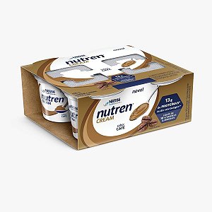 Nutren Cream Sabor Café - Pack com 4 Unidades de 125g