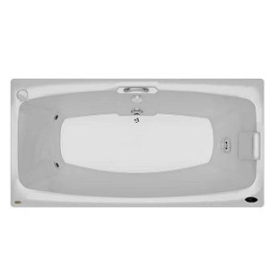 Jacuzzi - Banheira linha Young modelo Mysia G1 Medida externa: 1,65m x 0,83m x 0,41m