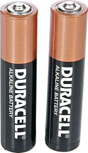 Pilha Alcalina Duracell AAA Blister Com 2 Unidades