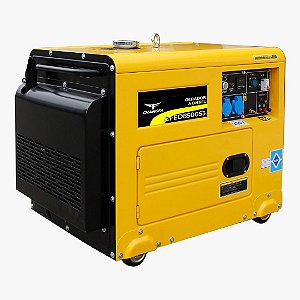 Gerador à Diesel Cabinado Mod. Cfed8500s3 de 7,0 Kw Trifasico