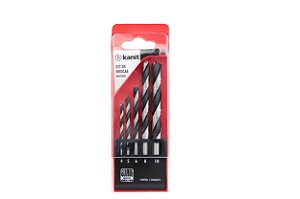 Kit Brocas-Estojo Kanit para Madeira Diam 4,5,6,8,10