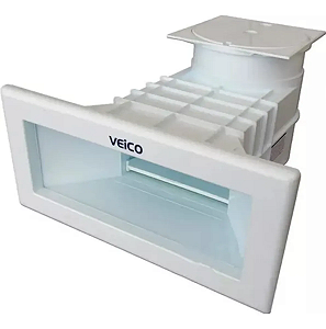 Skimmer Veico/Fluidra Slim ABS Branco Boca Larga Longo-5m³/h