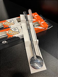 BOMBA INOX ACBF DESMONTÁVEL COM ESCOVA PARA LIMPEZA - ESCUDO LASER