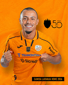 CAMISA OFICIAL LARANJA 2026