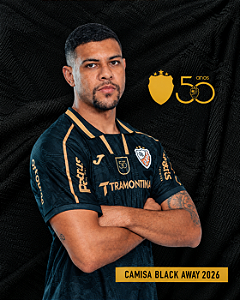 CAMISA OFICIAL PRETA 2026