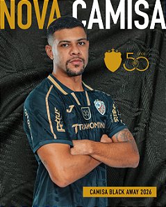 CAMISA OFICIAL PRETA 2026
