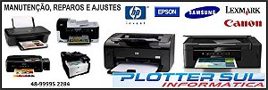 Assistencia Técnica em Impressoras /Multifuncionais jato de tinta  e Laser