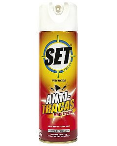 Inseticida Aerosol Set Inset Anti-Traças 300ml 12 unidades