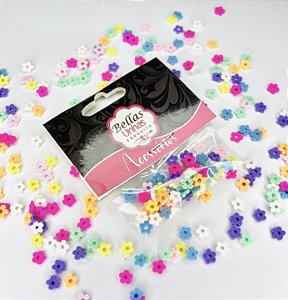 Florzinhas 3D para unhas