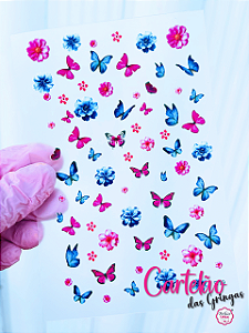 Blue & Pink- Cartelão das Gringas