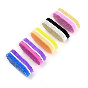 Kit c/ 10 Mini Lixas Buffer Oval