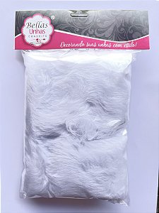 Tapete Pelúcia Média-Branco