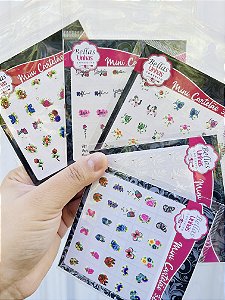 Kit com 5 Mini Cartelões + 2 de Brinde Grátis