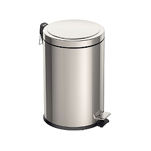 LIXEIRA INOX 12 LITROS TRAMONTINA COM PEDAL