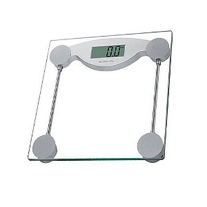 Balança Digital Banheiro Corporal Fitness Plataforma 180 Kg
