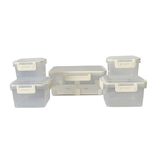 CONJUNTO 5 POTES TRC1151