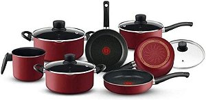 CONJUNTO 7 PC ROCHEDO SMART VERMELHO 1/2 CR7P R2T1H1C11