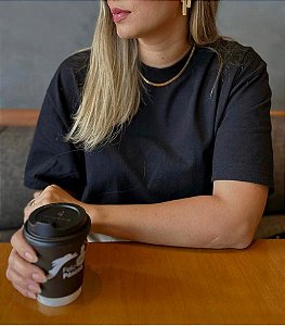 T-shirt New Classic Preta