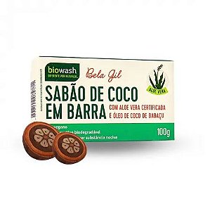 BIOWASH SABÃO DE COCO EM BARRA