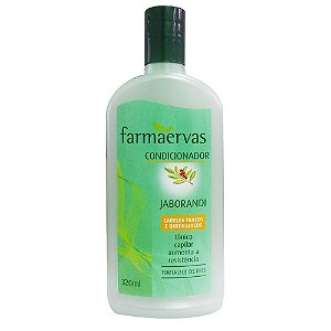 FARMAERVAS CONDICIONADOR JABORANDI CABELOS FRACOS E QUEBRADIÇOS 320ML