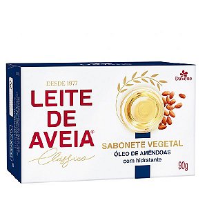 DAVENE SABONETE LEITE DE AVEIA ÓLEO DE AMÊNDOAS 90g