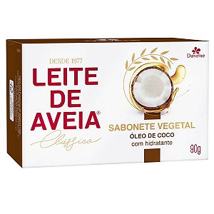 DAVENE SABONETE LEITE DE AVEIA ÓLEO DE COCO 90g