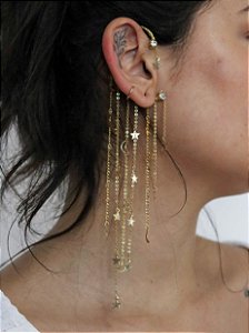 Ear Cuff Deusa Estrelada