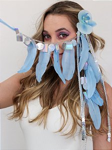 Bico de Pato Azul Celeste